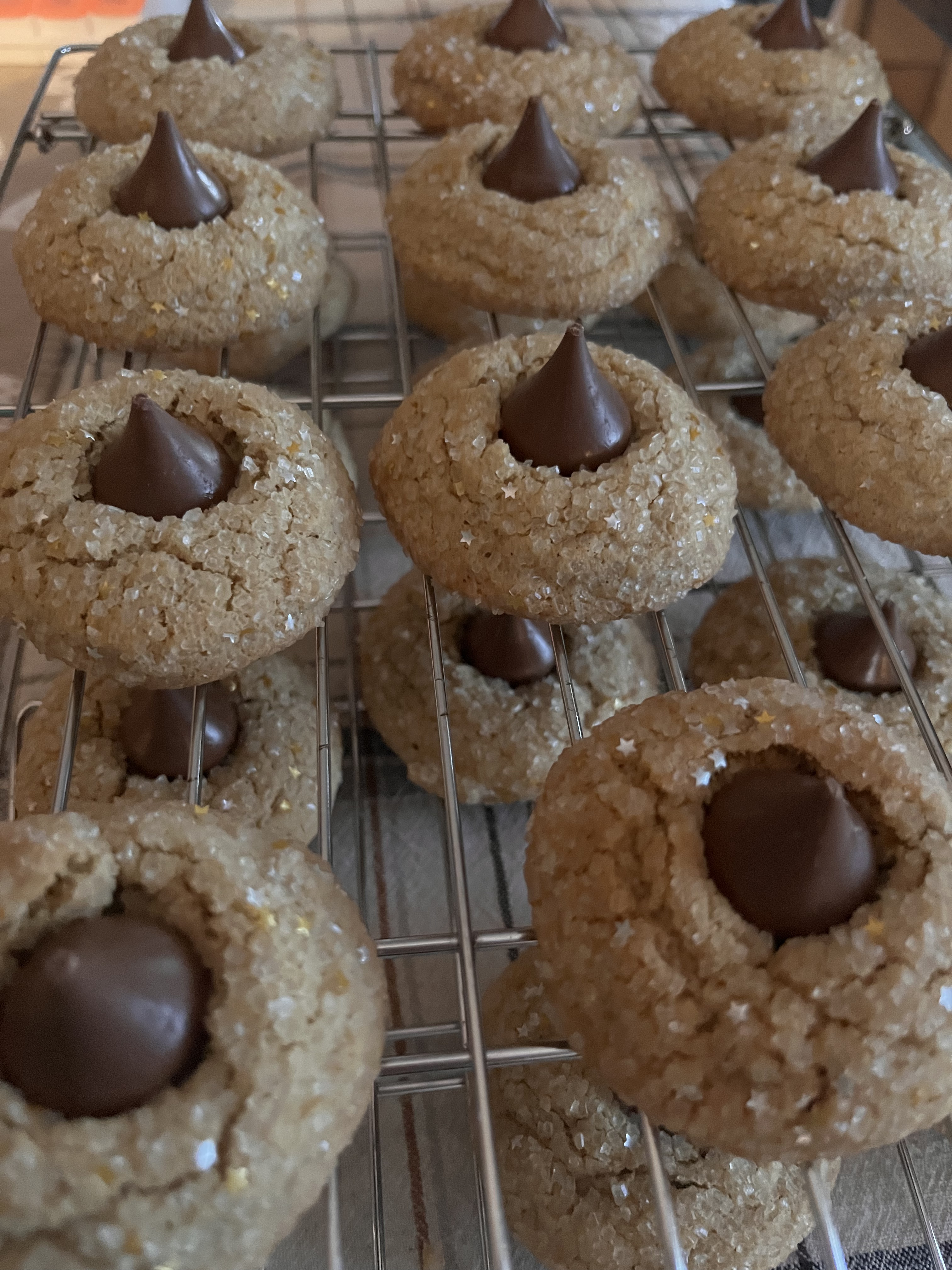 Gluten-free Peanut Butter Blossoms